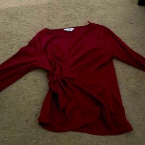 Maroon Blouse